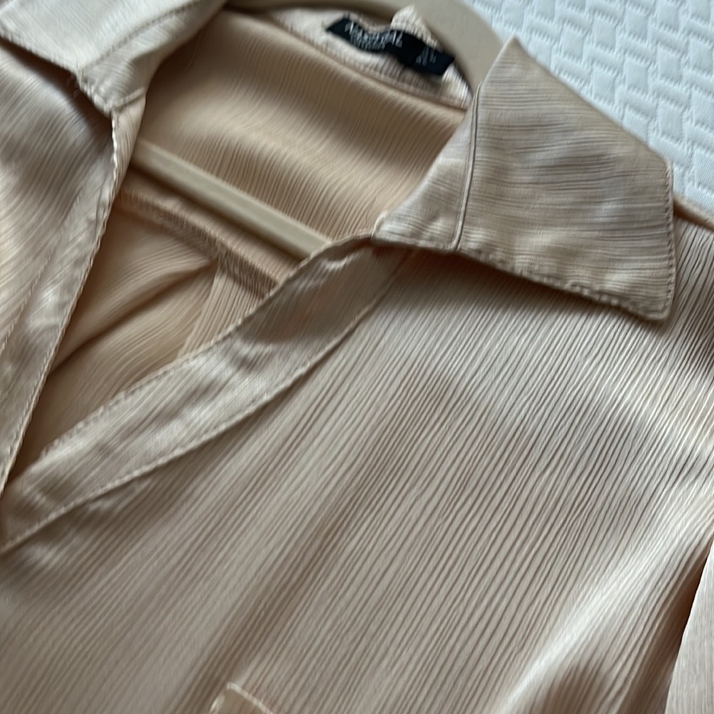 Gold Button Down Top - image 3